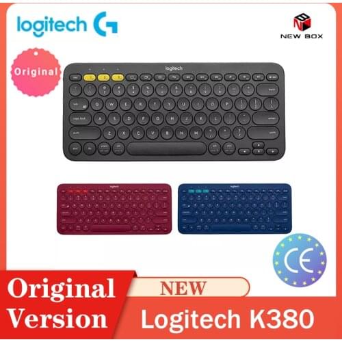 Logitech K380 Multi-Device Bluetooth Wireless Gaming Keyboard + Pebble Mouse Mini For Mac Chrome OS Windows iPhone iPad Android