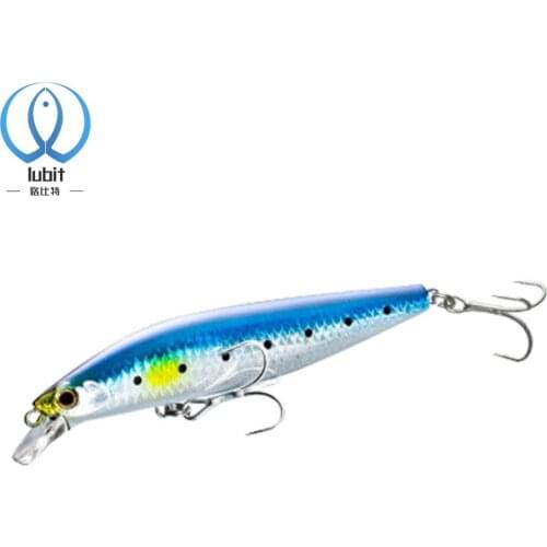 Lubit fishing lure 2020 Floating Minnow lure Silent Assassin 99F 14g 9.9cm deep diving Bass Bait Wobblers Topwater Fishing Lure