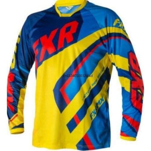 Enduro Jeresy Downhill Jersey MTB Offroad long Motocycle bike jerseys Racing Riding for Men T Shirt DH MX FXR DH MTB