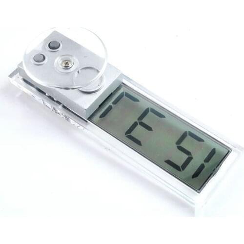 New Mini Car Electronic Clock Display Car Timer Digital Clock With Suction Cup Hot Selling High Quality Suction Cup Hot Selling