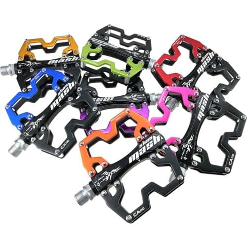 2020 Mountain Bike Bicycle Pedal MTB Road Bike Ultralight Pedals Aluminum Alloy Axle Cycling Bearing BMX Pedal