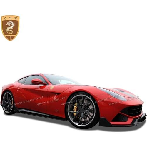 Full carbon fiber body kit for Ferrari F12 high quality carbon fiber rear front lip Diffuser rear wing