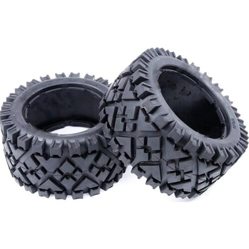Rc Car All Terrain Rear Tires Skin Without Inner Foam for 1: 5 Scale HPI RACING Baja 5B 5T 5SC LOSI TDBX Spare Parts