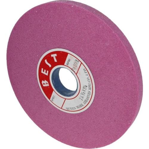 46/60/80/100 Grit Chrome Corundum Grinding Wheel 180x12.7x32mm For Precision Grinding And Other High-gloss Surface Finishes 1pcs