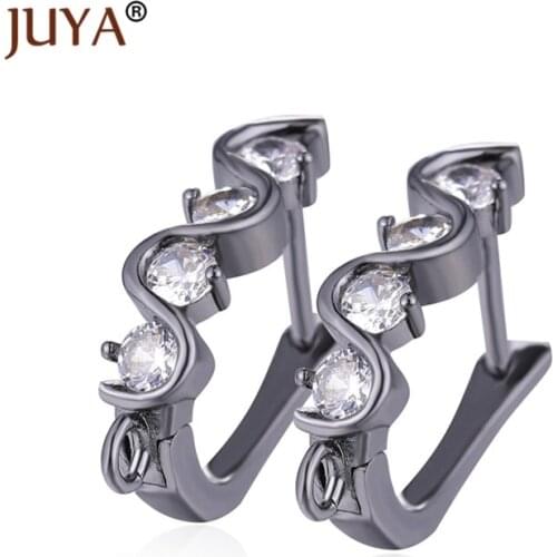 1 Pair 19*13mm U Shape Earrings Hooks Accessories Lever Back Ear Wire Earring Components Fndings