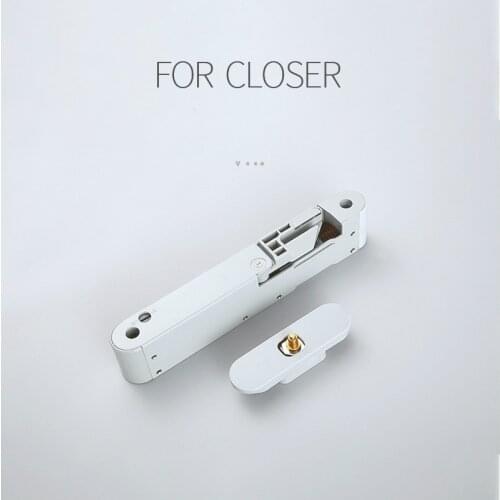 Concealed hydraulic buffer silent door closed hidden credential dedicated door automatic closer