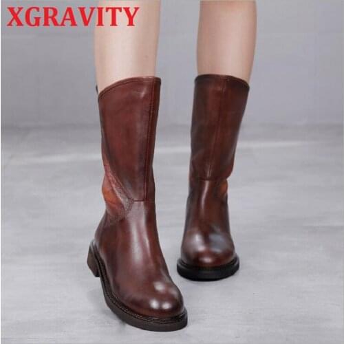 Женские высокие сапоги XGRAVITY China At AliExpress