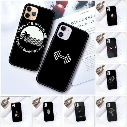 Zororong Cool black Art Luxury Phone Case For iPhone 12 Mini 11 Pro XS Max X XR 7 8 Plus