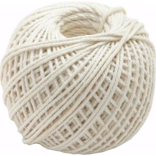 110-feet Cooking Tools Butchers Cotton Twine Meat Prep Trussing Turkey Barbecue Strings Meat Sausage Tie Rope Cord Drop Ship