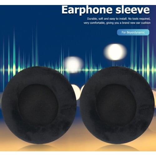 2pcs Headphone Earpads Cover for Beyerdynamic T70P/T5P/T1/DT990/DT880/DT770 PRO Headset Cover Cushion Replacement