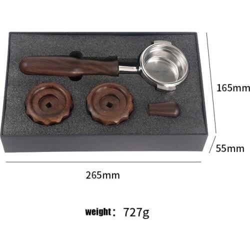 Coffee Machine DIY Accessories 58MM Bottomless Naked Portafilter Filter Holder Basket For Expobar E61 ECM Rocket