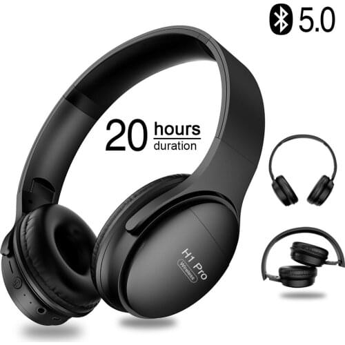 H1 Pro bluetooth headset HIFI stereo wireless headset gaming headset over-ear support TF card listening headset