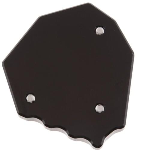 Motorcycle Side Stand Pad Plate Kickstand Enlarger Support Extension for BMW S1000XR 2015-2017 NO Fit RR/R Black