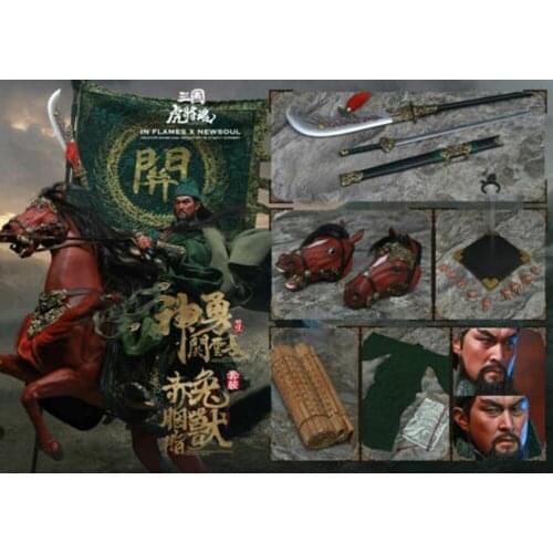 INFLAMES X NEWSOUL Soul Of Tiger Generals Guan Yunchang & Chitu Horse 1/6 Figure
