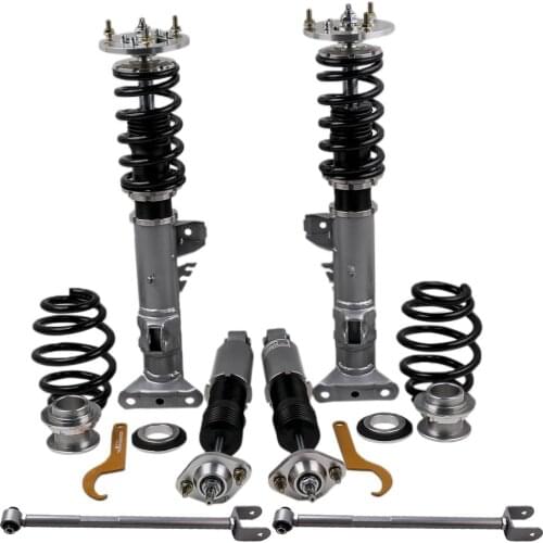 Coilover Shock strut Kit for BMW E36 3 Series M3 Coupe Saloon Estate Coilovers Spring Adj. Damper Suspension + control arm