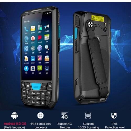 PDA Barcode scanner 1D 2D Bluetooth Android Handheld Terminal Rugged PDA Wireless Mobile 1D Bar code Scanner Data Collector