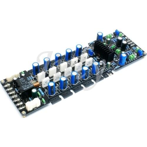 LME49810 400W mono DC servo Class A and B power amplifier board with speaker delay protection circuit