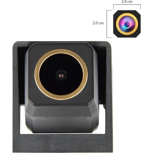 Misayaee Golden HD Car Rear View Reverse Camera Plate Light for Ssang Yong Actyon (2013 - 2017)