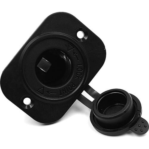 New Universal Weatherproof Motorcycle Car Charger Plug Accessory Cigarette Lighter Socket 12-24V Volt Power Supply Outlet holder