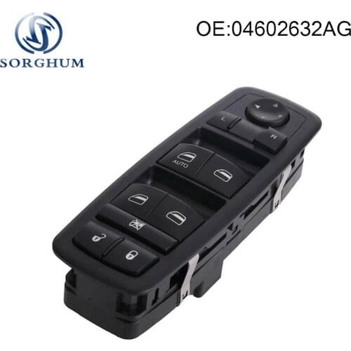 New Master Power Window Switch Driver Side 04602632AG For Dodge Journey Jeep Liberty 2008-2012