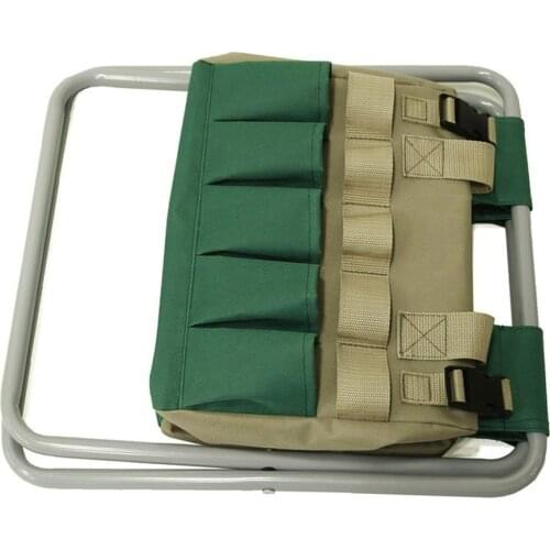 Portable Outdoor Garden Tools Chair Folding Small Stools Picnic Kit Bag