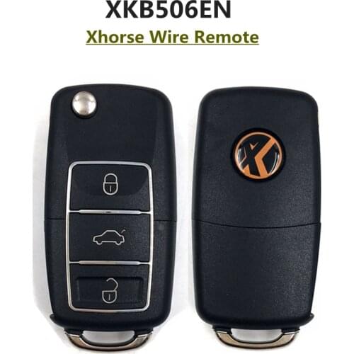 5pcs/lot XKB506EN xhorse Universal Wire Remote VVDI2 Car Key Remote for Xhorse VVDI Key Tool English Version