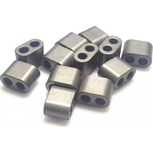 RF Ferrite Core Double Holes RF Magnet RF Accessories 2SIZES: 15*8*13.5mm Hole size:5mm / 13.5*7.5*14mm Hole Size:4mm