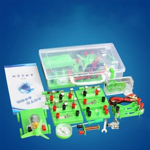 13MA Physics Labs Circuit Learning Kit Basic Electricity Discovery Principles Kit for Science Study Parallel Experiment Parts
