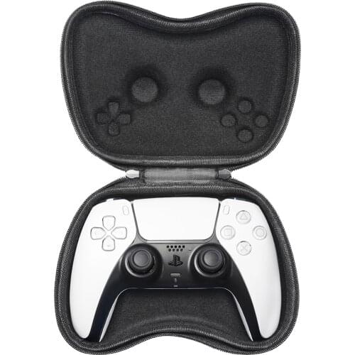 EVA Hard Storage Bag Carrying Case for PS5 DualSense Controller Housing Shell Shockproof Protective Cover Case for PS5 Gamepad