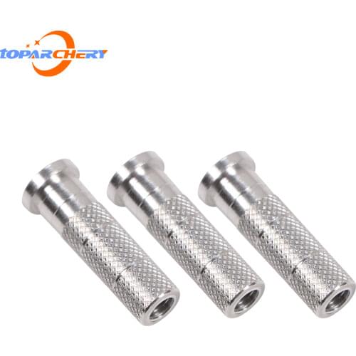 30pcs Aluminum Seat For Hunting Shaft Arrowhead fit ID 6.2 mm Or ID 7.6mm carbon fiberglass arrows shaft hunting DIY Adapter