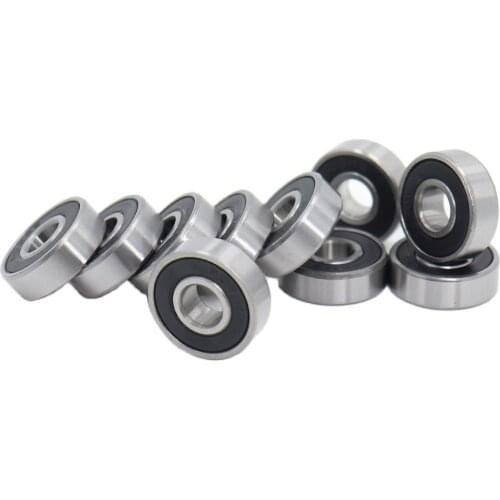 608RS Bearing 8*22*7 mm ( 10 PCS ) Skateboard Scooter 608 2RS Ball Bearing Miniature Skate Roller 608-2RS 608 RS Bearings