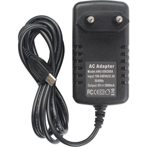5V 3A Raspberry Pi 3 Model B+ Power Adapter 5V 3000mA Power charger EU US Plug Micro USB Port RPI 3 Power Supply AC/DC Adaptor