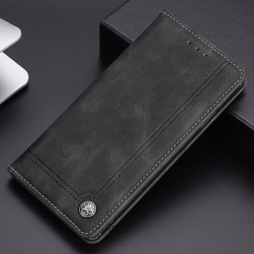 Leather Case for Samsung A71 A51 A41 A01 S10e S21 Ultra S20 FE S10 Plus Flip Cover A70 A50 A40 A20e A10 S9 S8 S7 S6 Edge Plus