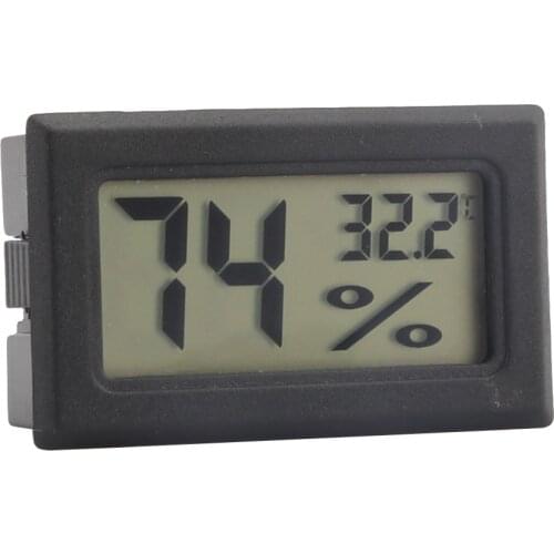 Digital Cigar Hygrometer Temperature Moisture Meters Cigar Accessories Humidity Tester Hygrometer For Cigar Humidor