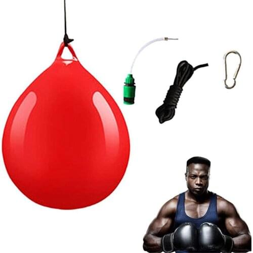 Quality 1Pcs Water Heavy Bag With Water Injector Hook Sling Heavy Bag Water Punching Bag For Household Hanging Boxing