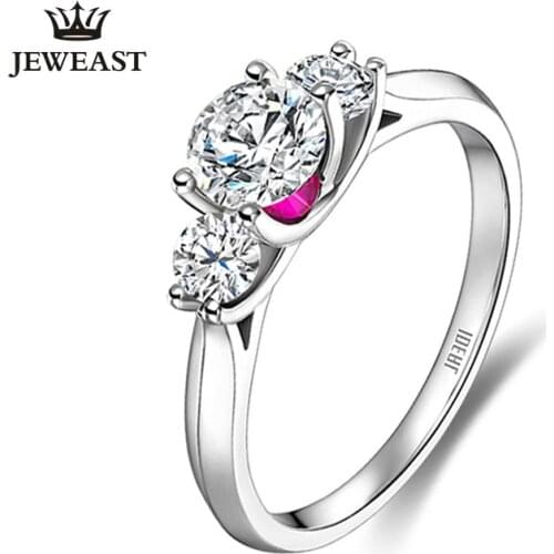 ADE Natural diamond 18K gold Pure Gold Ring Real 18K gold Solid Gold Ring Trendy Classic Party Fine Jewelry Hot Sell New 2019