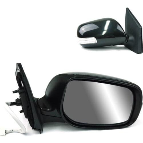 Power Heated& Adjustable Glass Turn Signal L/RH Side Mirror For Toyota Corolla 2010-2013