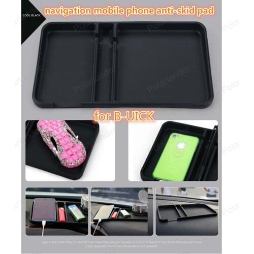 Newest Automobile high-grade flag Anti-Slip mat navigation mobile phone Mat anti-skid pad placing pad for B-UICK ,car styling