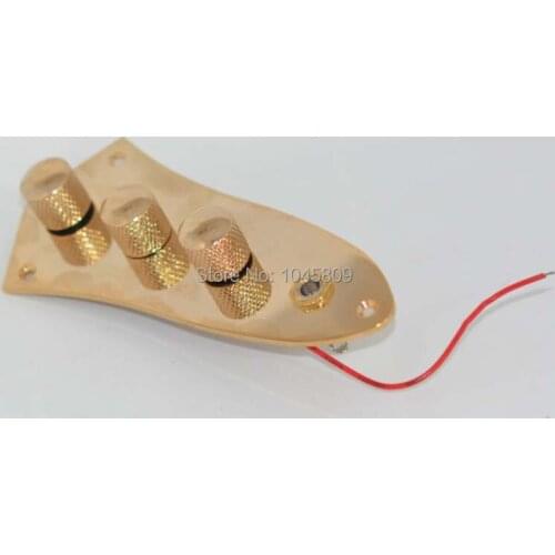 New Electric Guitar Metal Control Circuit Board Shape Full Set Series of Golden