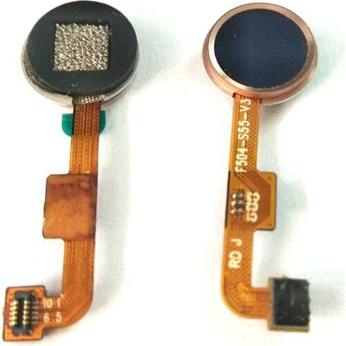 Original oukitel C11 Phone Fingerprint Button Components Sensor Flex Cable FPC,Used