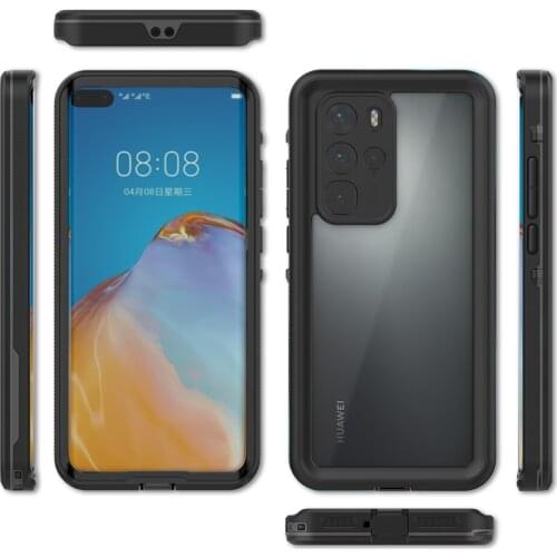IP68 Waterproof Phone Cover For Huawei P40 Pro Case Shockproof 2M Underwater Full Cover Coque For Huawei P20 Lite P30 Pro Funda