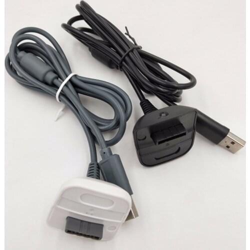 BUKIM 5 Pcs New USB Play Charger Charge Cable Cord Adapter for XBOX 360 Wireless Controller