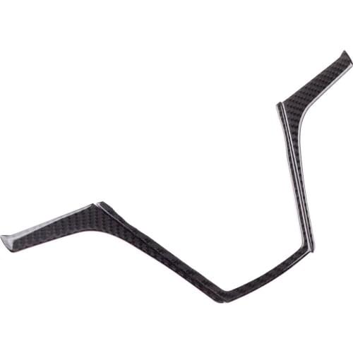 1 Set Carbon Fiber Black Car Steering Wheel Button Covers Trims Fit for Chevrolet Camaro 2010 2011 2012 2013 2014 2015