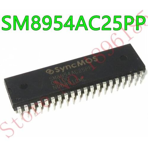1pcs/lot SM8954AC25PP SM8954AC25P DIP-40