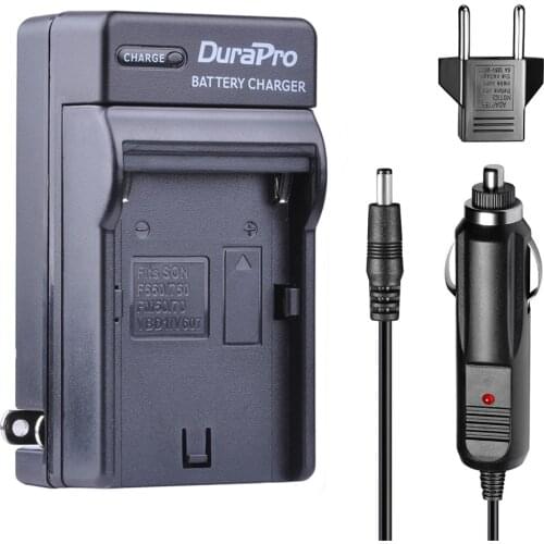 1pc Universal Car Charger + EU Plug for Sony NP-F550 NP-F750 NP-F960 NP-F970 NP-FM50 NP-FM500H CCD-SC55 CCD-TRV81 DCR-TRV210