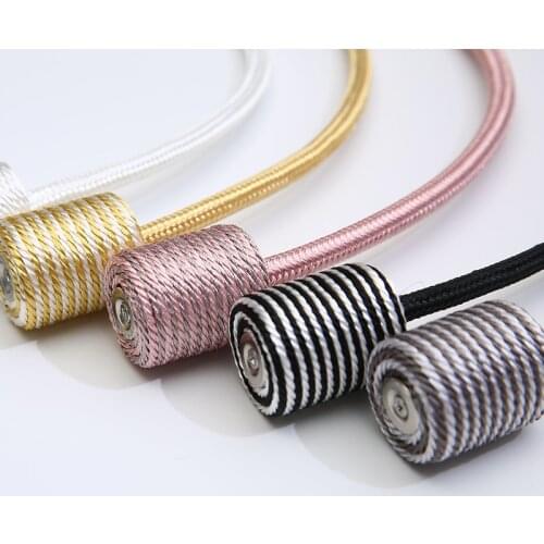 1PCS Magnetic Curtain Holdback Curtain Holder Clip Rope Strap Buckle Tiebacks tieback holder curtain tieback Accessories