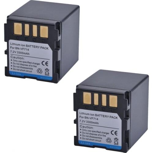 3300mAh BN-VF714 Battery for JVC BN-VF707 BN-VF707U BNVF707 VF707 BN-VF714 BN-VF733 GR-D240 GR-D244US GR-D245 GR-D246 Battery