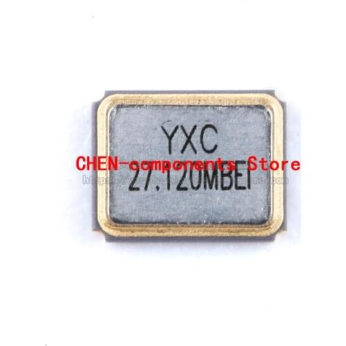 5pcs SMD passive crystal oscillator YSX321SL 27.12MHz 10ppm 10pF X32252712MMB4S/4P
