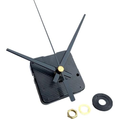 10 Sets Quiet 18.5MM Shaft Insert Clockworks Silent Quartz Clock Mechanism DIY Wall Clock with Hanger