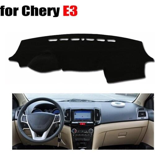 Car dashboard cover mat for Chery E3 all the years Left hand drive dashmat pad desk pad dash cap car dashboard accessories